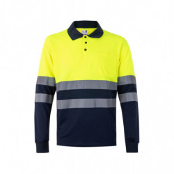 POLO BICOLOR ML AV 305507