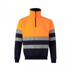 SUDADERA BICOLOR CREMALLERA RS 305703