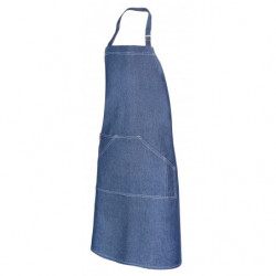 TABLIER DENIM À BAVETTE 404207