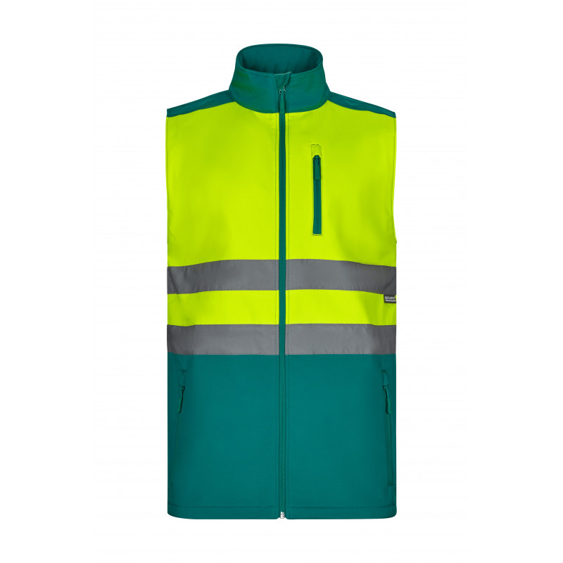 Gilet Softshell bi-colore HV 305906