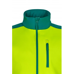 Gilet Softshell bi-colore HV 305906