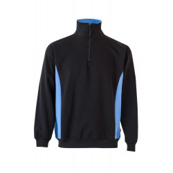 TWO-TONE QUARTERZIP SWEATSHIRT 105704