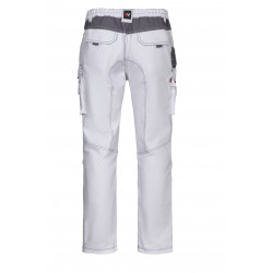 TWO-TONE CANVAS TROUSERS 103011B